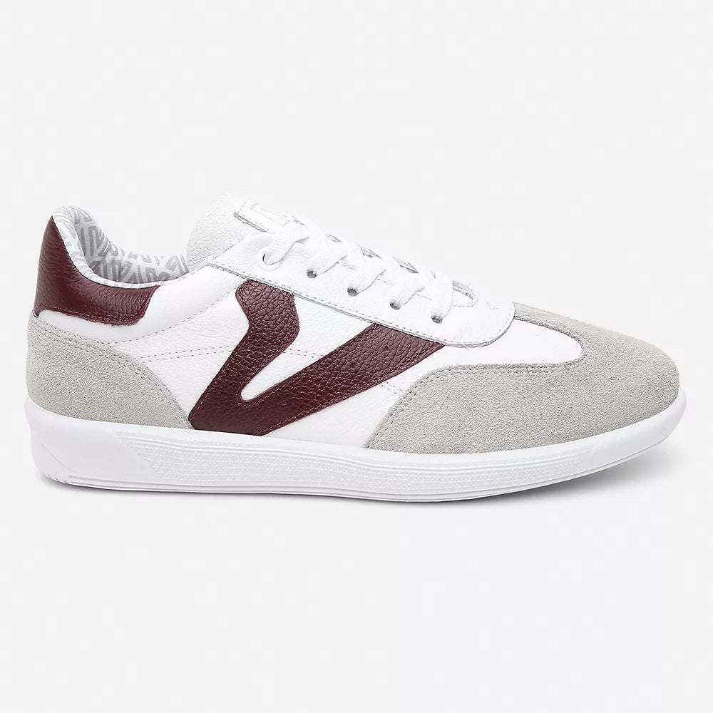 Sneakers Vittal Piel Mujer Estela Blanco y Arce