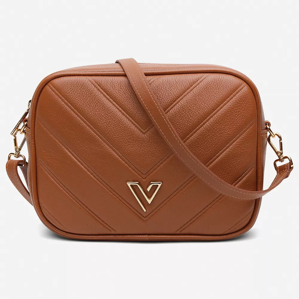 Bolso de mujer Ana de piel Vittal Caramel